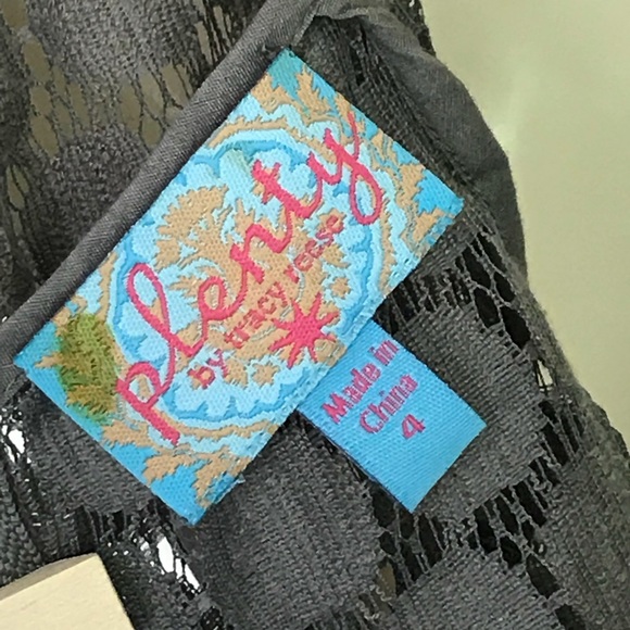 Plenty by Tracy Reese sheer lace blouse size 4 - Picture 3 of 8